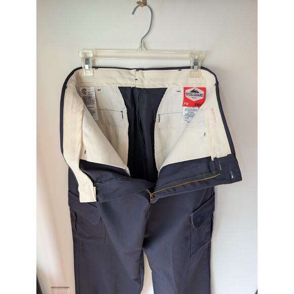 Steelguard FR Pro Cargo Pant Mens 34 Flame Resist Westex UltraSoft CAT 2 Work - Picture 3 of 10